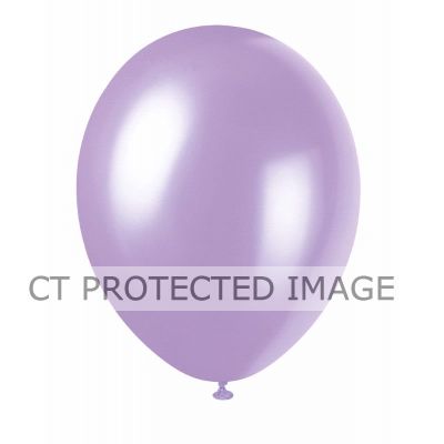  12 Inch Lavendar Pearlized Balloons (pack quantity 50) 