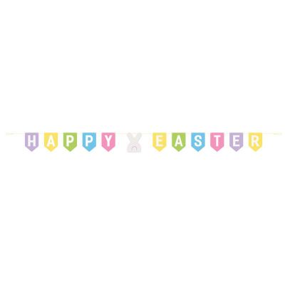 Happy Easter Pennant Banner