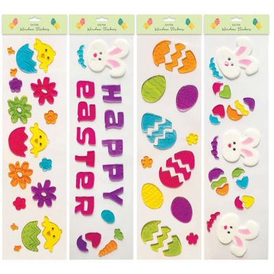 Easter Long Gel Window Sticker