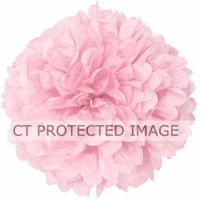 16 Inch Lovely Pink Puff Decor