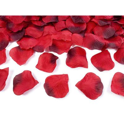 500pc Dark Red Rose Petals