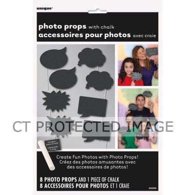 8pc Chalk Photo Prop