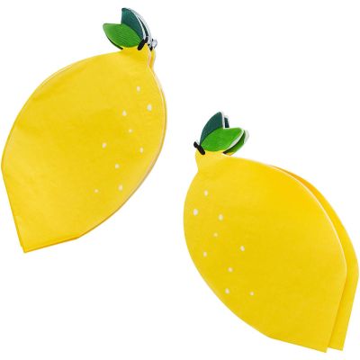 Lemon Paper Napkins (pack quantity 16)