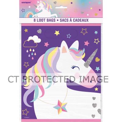  Unicorn Stars Lootbags (pack quantity 8) 
