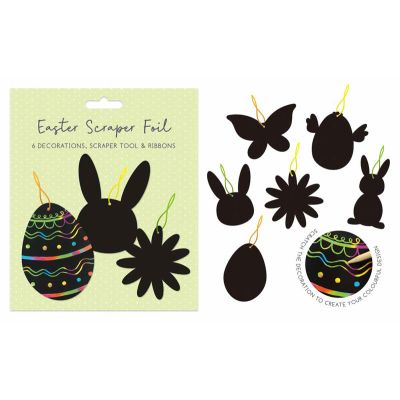 Easter Scratch Art