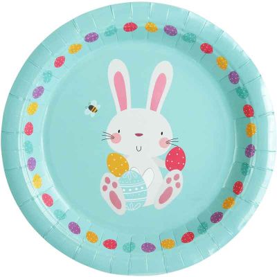 23cm Easter Paper Plates (pack quantity 6)