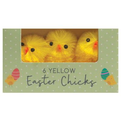 Easter Chicks (pack quantity 6)