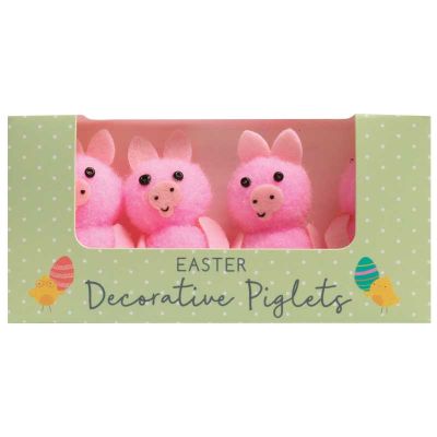 Easter Piglets (pack quantity 4)
