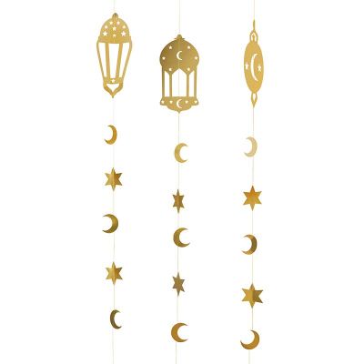 Ramadan Hanging Decorations (pack quantity 3)