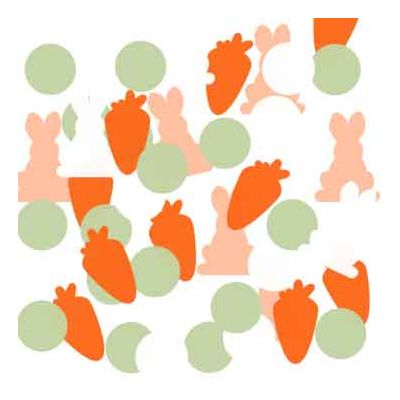 Easter Bunny Paper Confetti