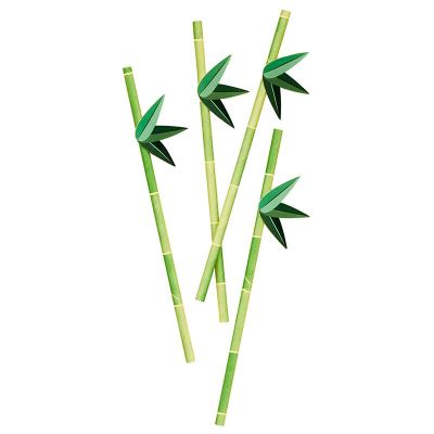 Tropical Paper Straws (pack quantity 16)