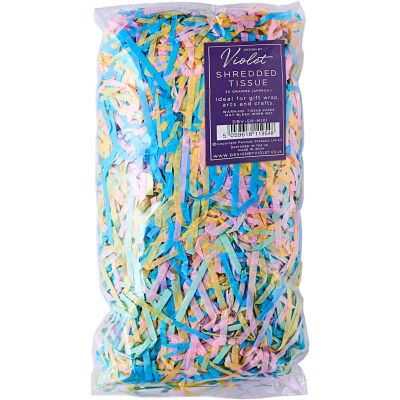 Assorted Colours Easter Shredded Tissue 12s