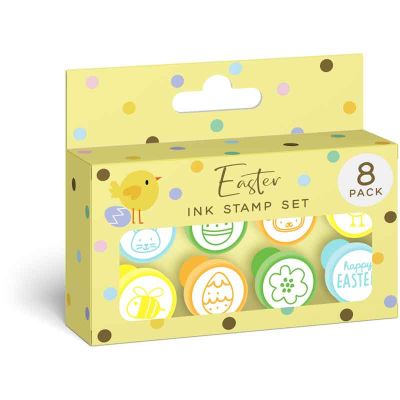 8pc Easter Ink Stamps