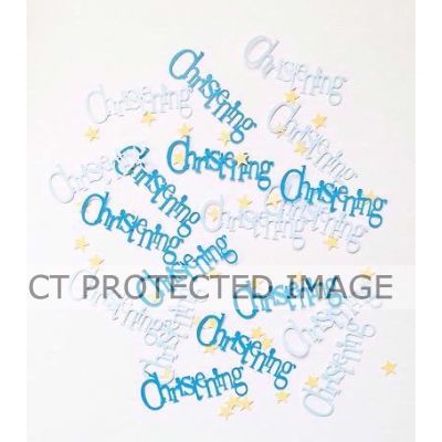 5oz Blue Christening Confetti