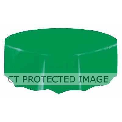 Emerald Green Round Table Cover (standard Packaging)