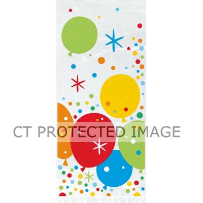  5x11 Inch Glitzy Gold Birthday Cello Bag (pack quantity 20) 