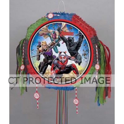 Avengers Drum Pull Pop Pinata