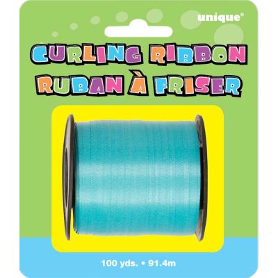 100yds Teal Curling Ribbon