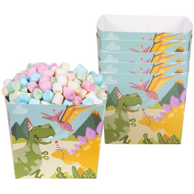 6pk 40cl Dino Party Paper Bowls