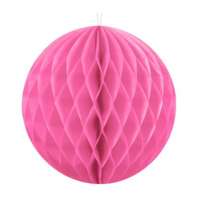 10cm Pink Honeycomb Ball