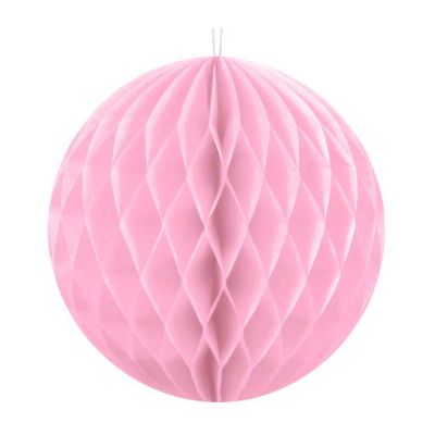10cm Light Pink Honeycomb Ball