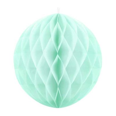 20cm Light Mint Honeycomb Ball