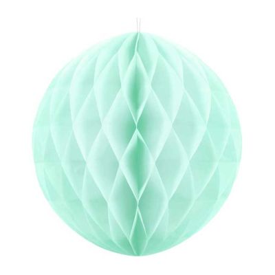 20cm Light Mint Honeycomb Ball