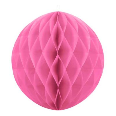 30cm Pink Honeycomb Ball