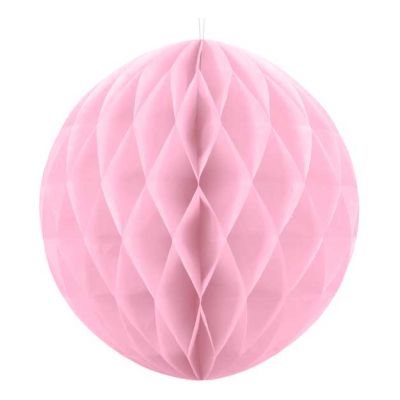 30cm Light Pink Honeycomb Ball