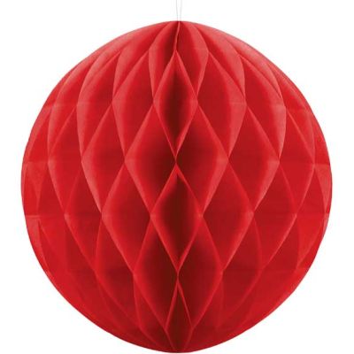 40cm Red Honeycomb Ball