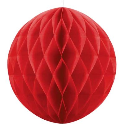 40cm Red Honeycomb Ball