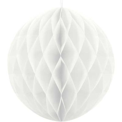 40cm White Honeycomb Ball