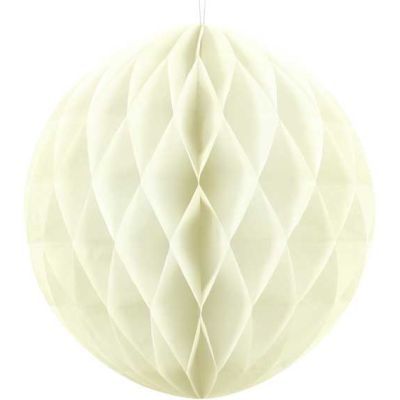 40cm Light Cream Honeycomb Ball