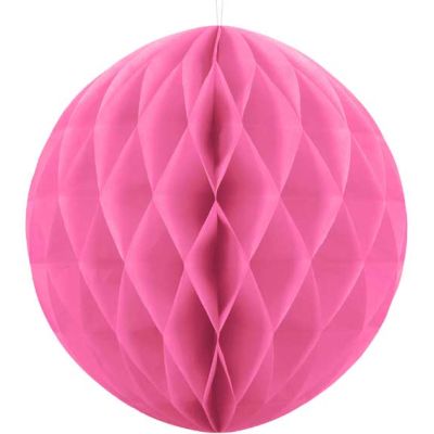 40cm Pink Honeycomb Ball