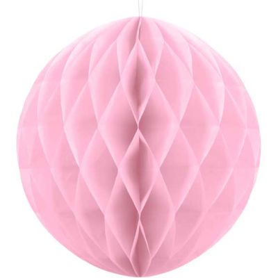 40cm Light Pink Honeycomb Ball