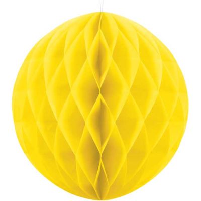 40cm Yellow Honeycomb Ball