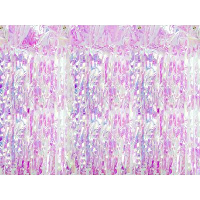 Iridescent Party Curtain