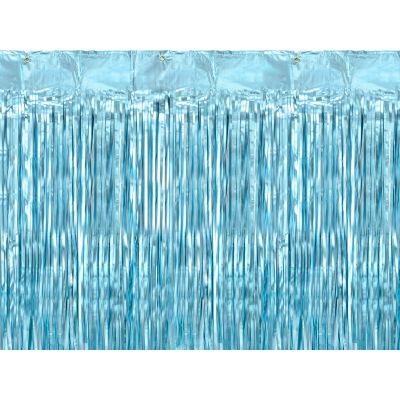 Blue Party Curtain