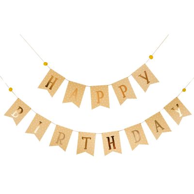 2.5m 'happy Birthday' Flag Bunting