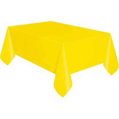 Neon Yellow Tablecover Compact Packaging