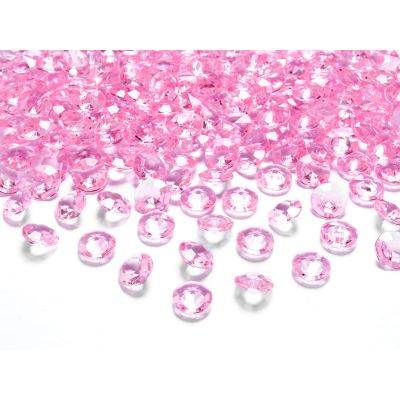 12mm Light Pink Diamond Confetti