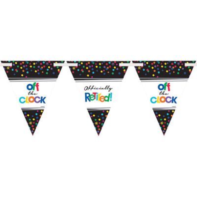Officially Retire Pennant Banner