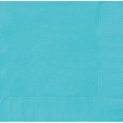 Terrific Teal Lun Napkins (pack quantity 50)