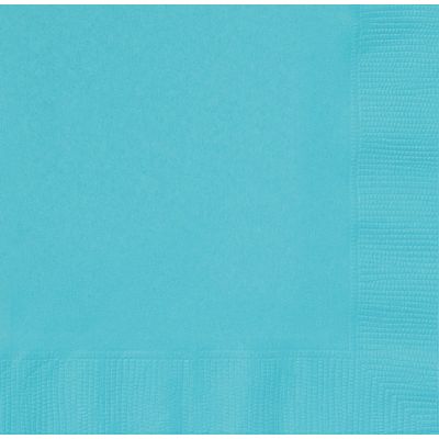 Terrific Teal Luncheon Napkins (pack quantity 20)