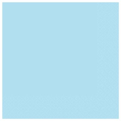 Lunch Napkin 3ply Clear Sky Blue (pack quantity 20)