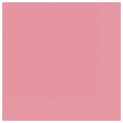 3ply Baby Pink Lunch Napkins (pack quantity 20)