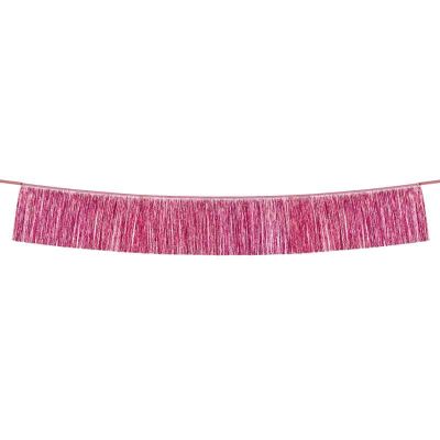 Pink Fringe Garland