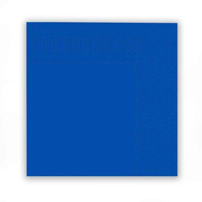 33cm Royal Blue Napkins (pack quantity 16)