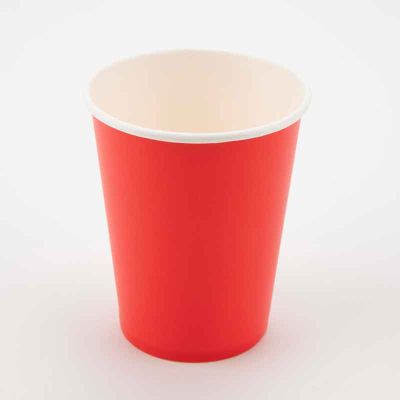 9oz Red Paper Cups (pack quantity 8)