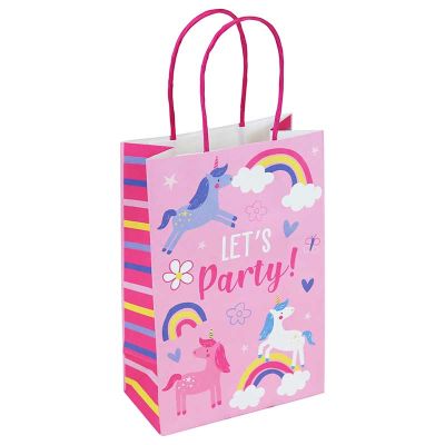 Unicorn Party Bags (pack quantity 6)